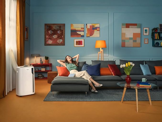 Delonghi Pinguino Silent 11000 BTU Smart Portable Air Conditioner - EL110